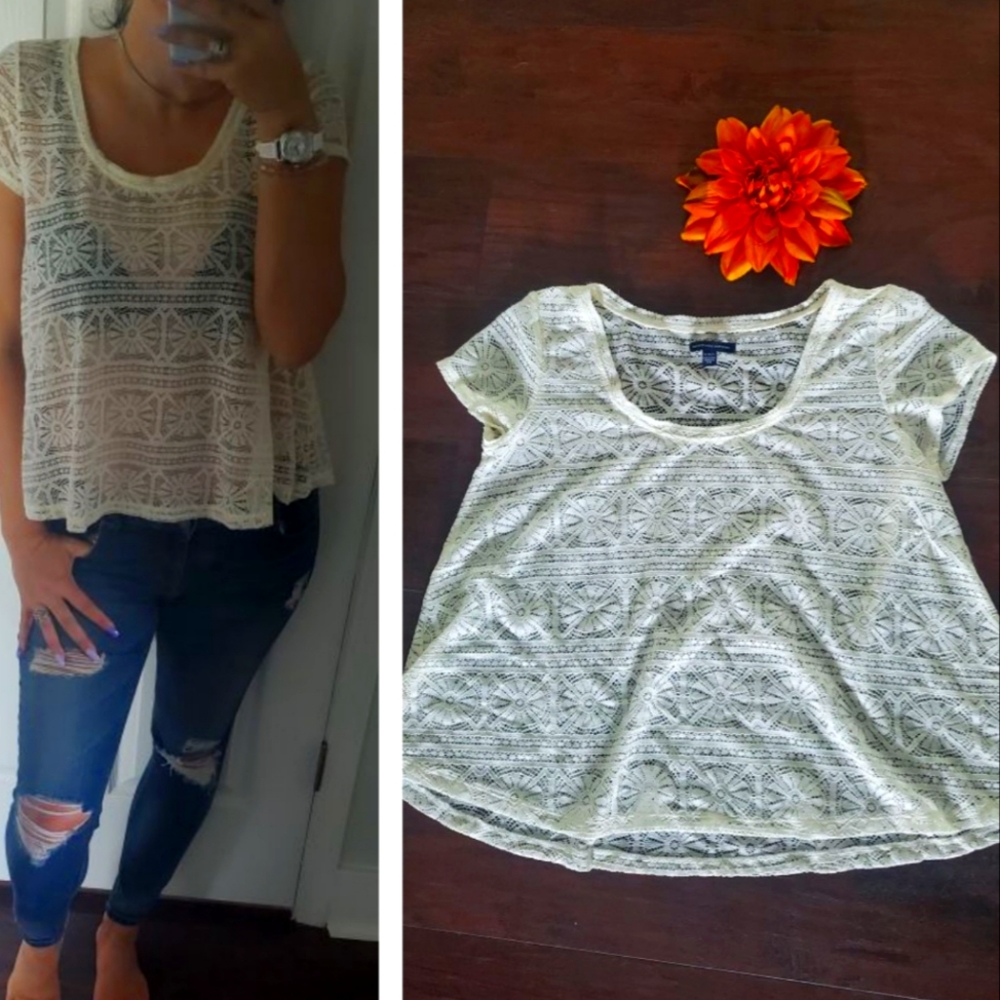 AMERICAN EAGLE TOP - Picture 2 of 10
